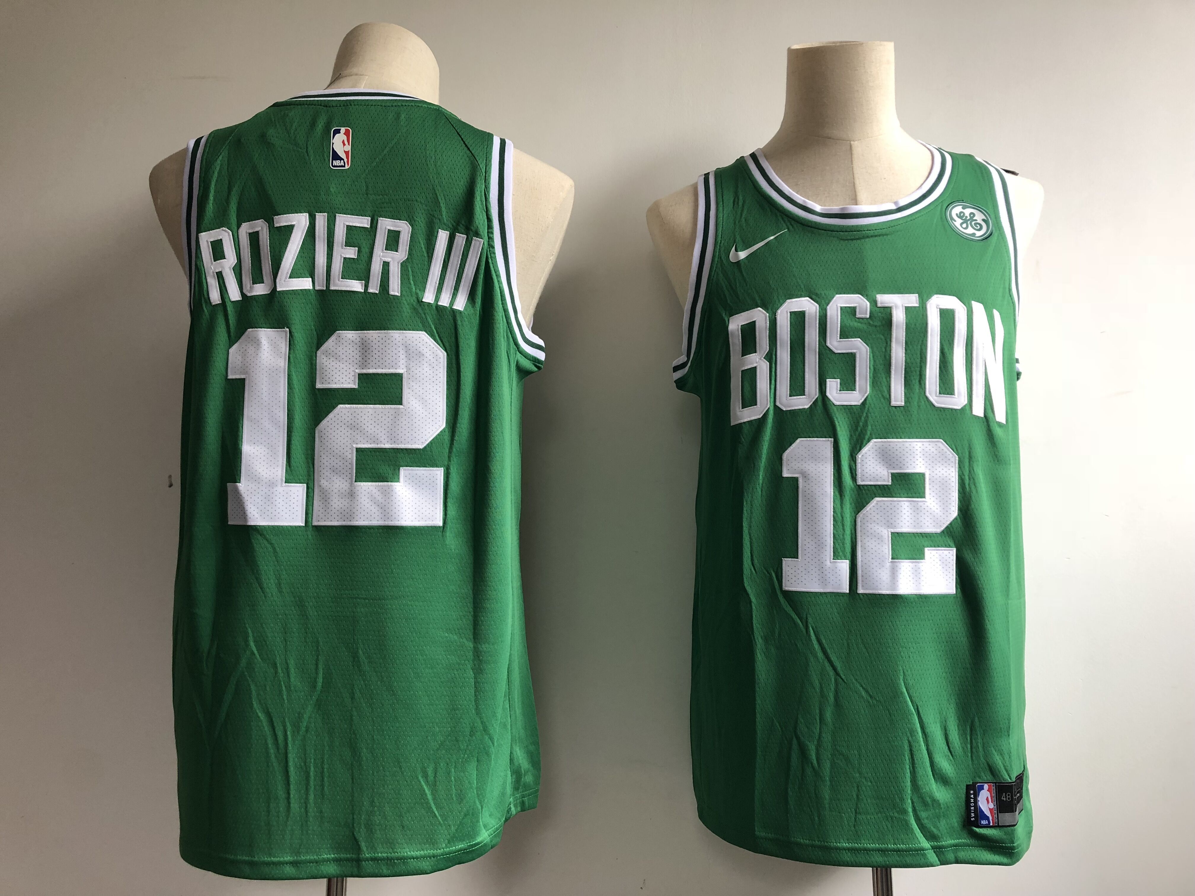 Men Boston Celtics #12 Rozieriii Green Game Nike NBA Jerseys->more ncaa teams->NCAA Jersey